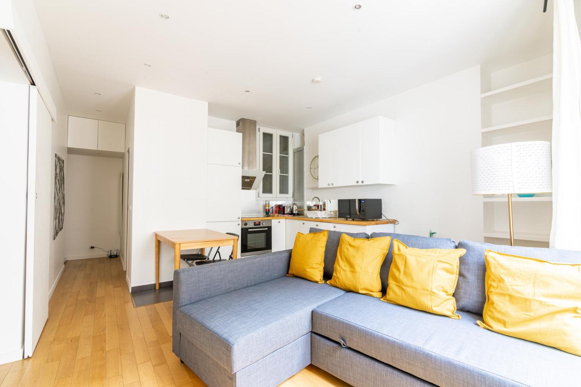 Luxurious 1 Bedroom Republique Vinaigriers Free Netflix Paris Luaran gambar