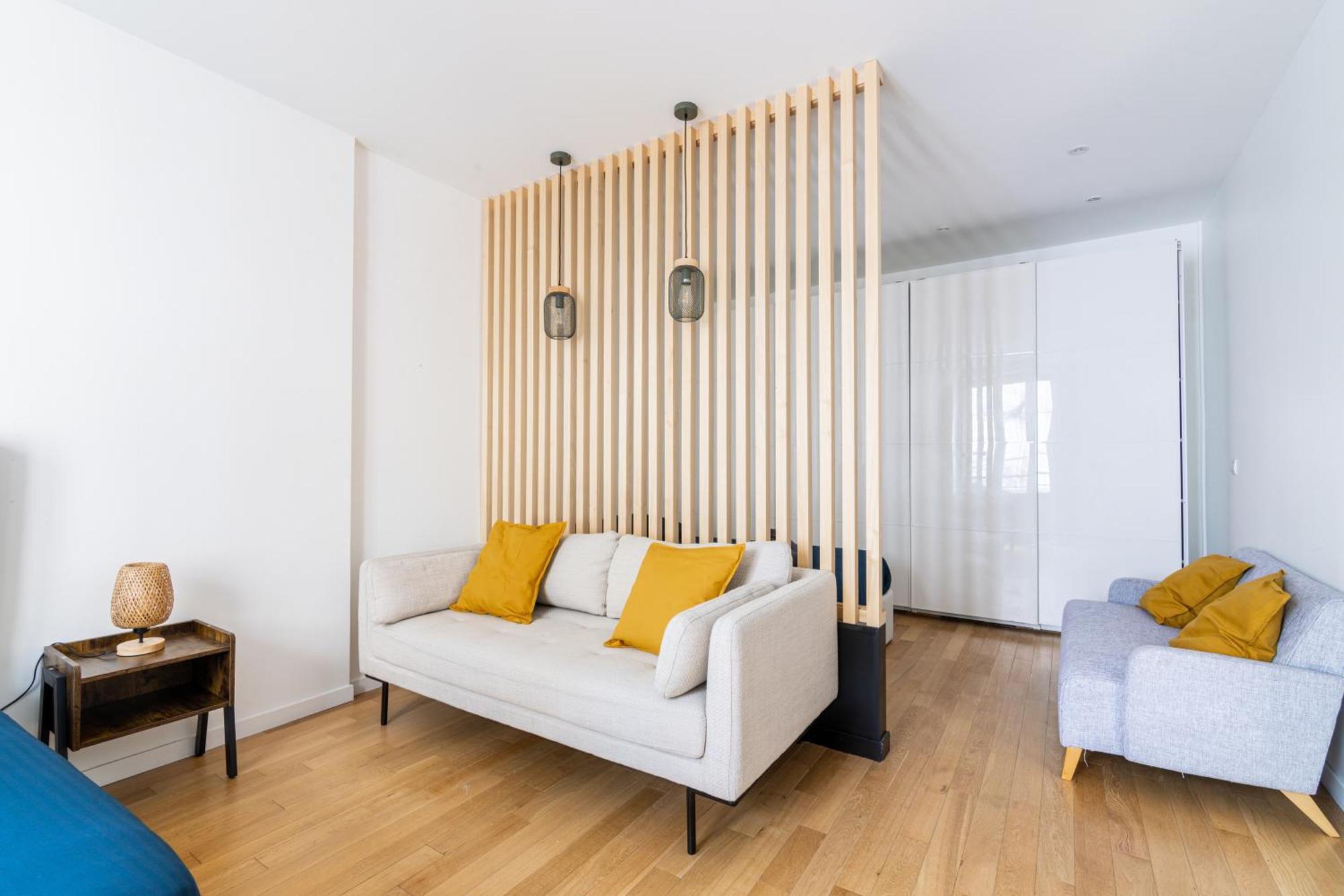 Luxurious 1 Bedroom Republique Vinaigriers Free Netflix Paris Luaran gambar