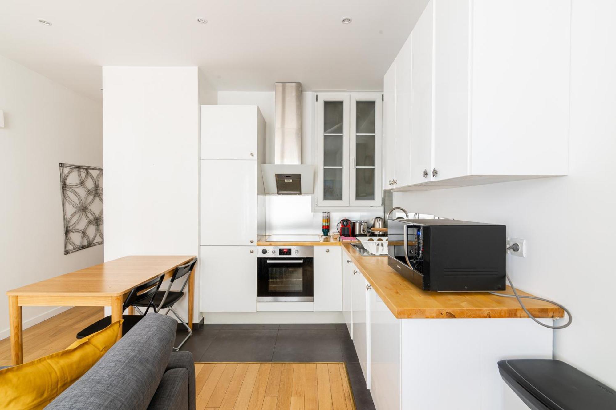 Luxurious 1 Bedroom Republique Vinaigriers Free Netflix Paris Luaran gambar