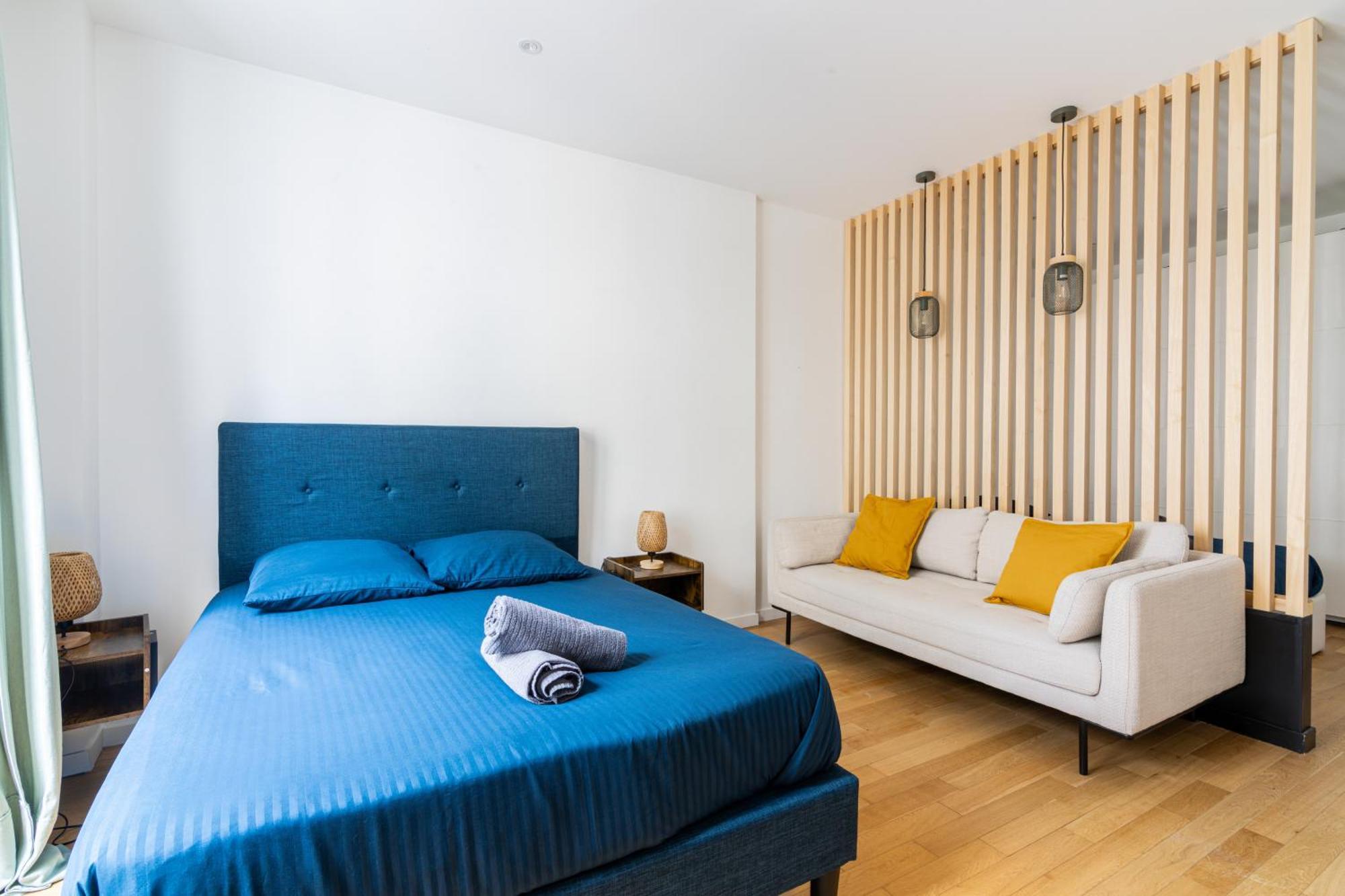 Luxurious 1 Bedroom Republique Vinaigriers Free Netflix Paris Luaran gambar