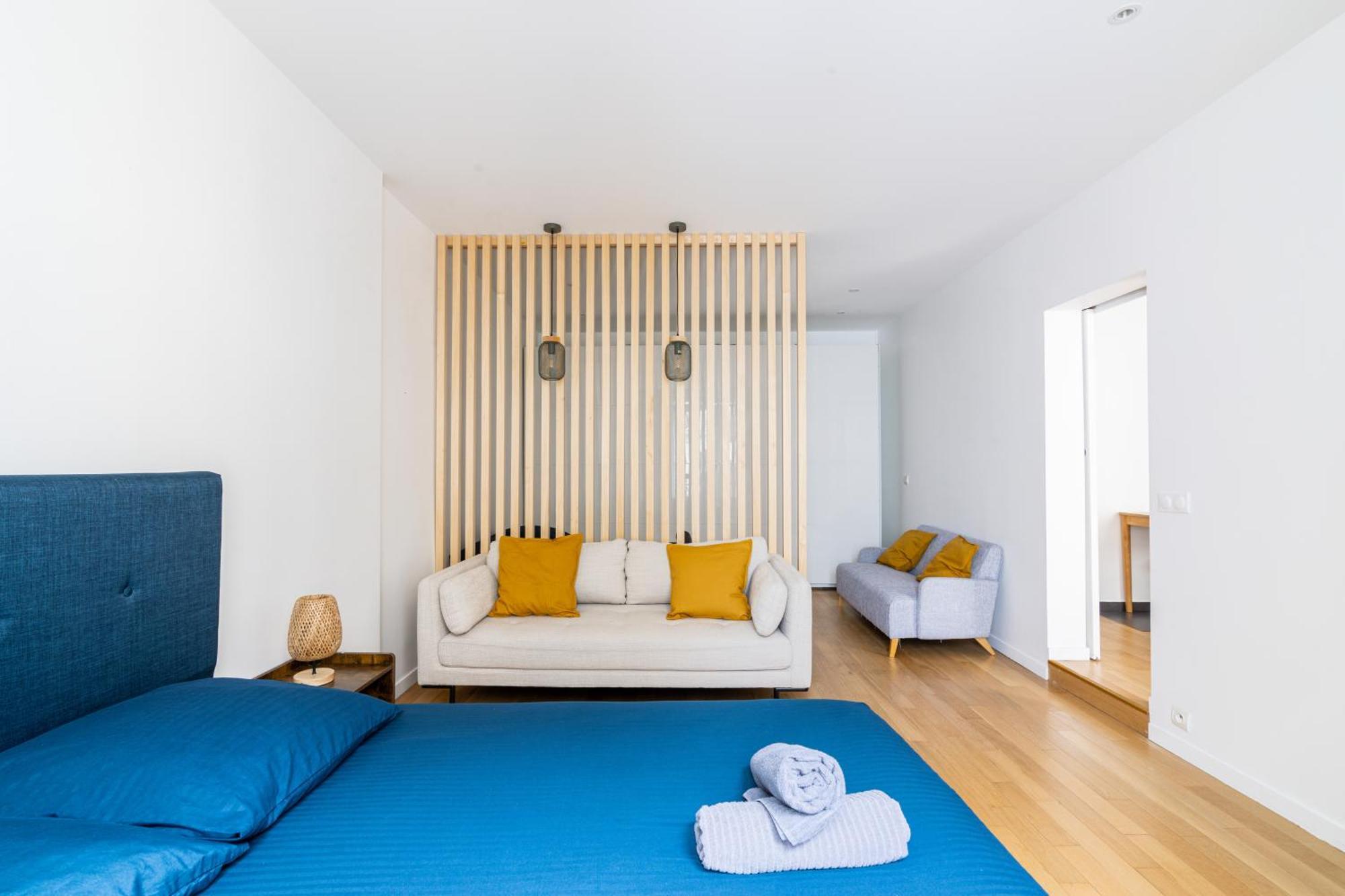 Luxurious 1 Bedroom Republique Vinaigriers Free Netflix Paris Luaran gambar