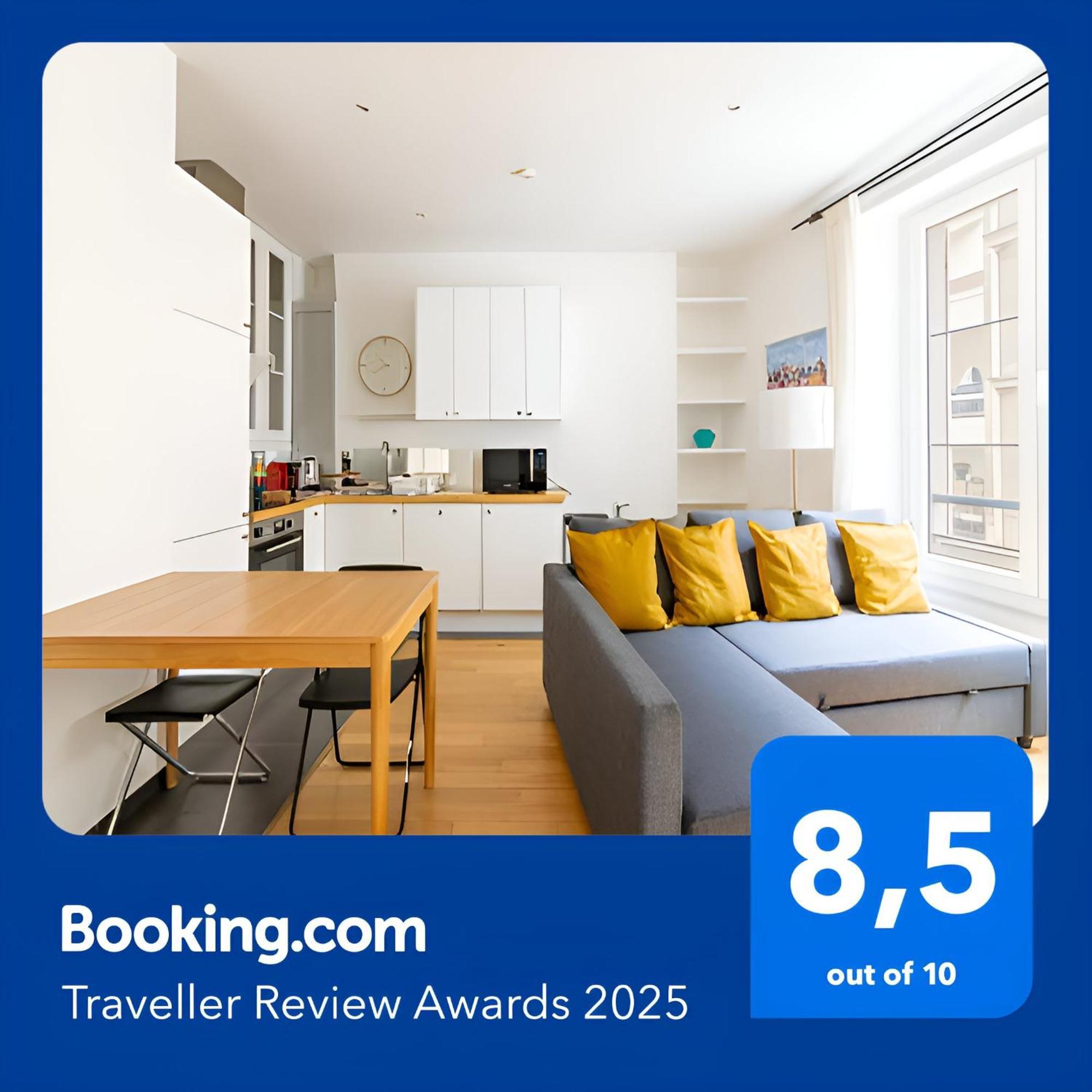 Luxurious 1 Bedroom Republique Vinaigriers Free Netflix Paris Luaran gambar
